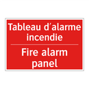 Tableau d'alarme incendie - Fire alarm panel
