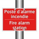 Poste d'alarme incendie - Fire alarm station
