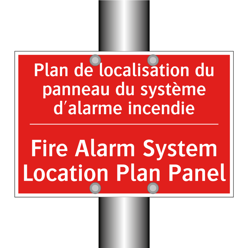 Plan de localisation du panneau /.../ - Fire Alarm System Location Plan /.../