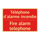 Téléphone d'alarme incendie - Fire alarm telephone