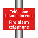 Téléphone d'alarme incendie - Fire alarm telephone