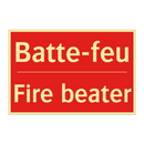 Batte-feu - Fire beater