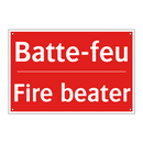 Batte-feu - Fire beater