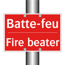 Batte-feu - Fire beater