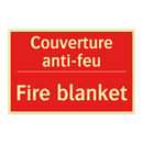 Couverture anti-feu - Fire blanket
