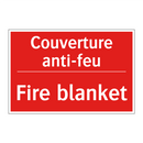 Couverture anti-feu - Fire blanket