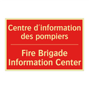 Centre d'information des pompiers /.../ - Fire Brigade Information Center /.../