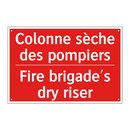 Colonne sèche des pompiers - Fire brigade's dry riser