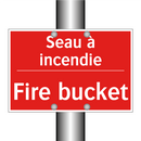 Seau à incendie - Fire bucket