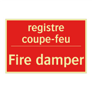 registre coupe-feu - Fire damper