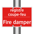 registre coupe-feu - Fire damper