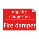 registre coupe-feu - Fire damper