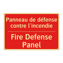 Panneau de défense contre l'incendie /.../ - Fire Defense Panel