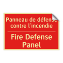 Panneau de défense contre l'incendie /.../ - Fire Defense Panel
