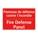 Panneau de défense contre l'incendie /.../ - Fire Defense Panel