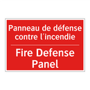 Panneau de défense contre l'incendie /.../ - Fire Defense Panel