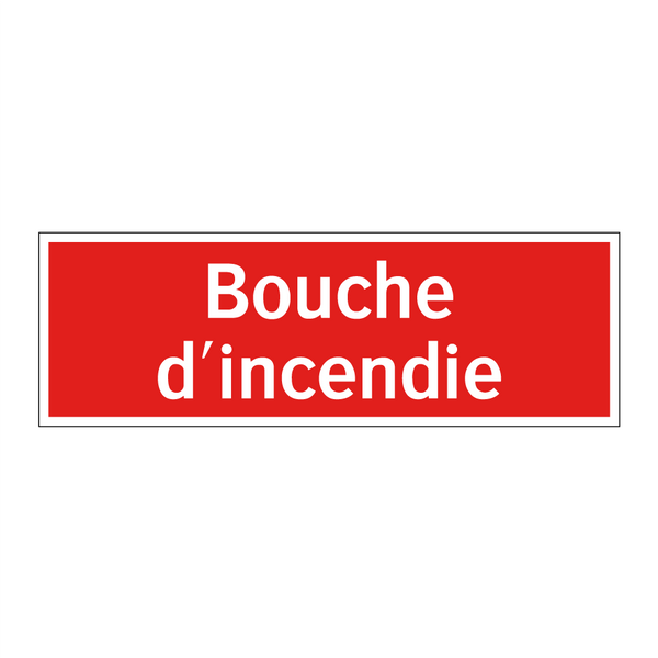 Bouche d'incendie
