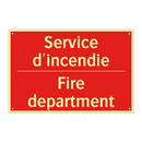 Service d'incendie - Fire department