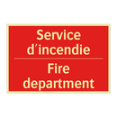 Service d'incendie - Fire department