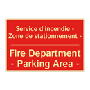 Service d'incendie - Zone de stationnement /.../ - Fire Department - Parking Area /.../
