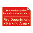 Service d'incendie - Zone de stationnement /.../ - Fire Department - Parking Area /.../