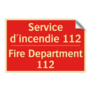 Service d'incendie 112 - Fire Department 112