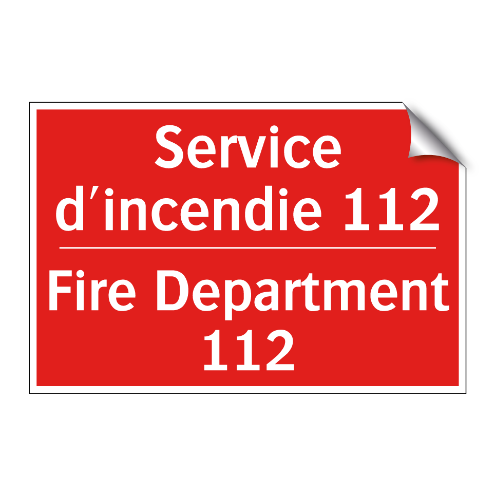 Service d'incendie 112 - Fire Department 112