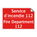 Service d'incendie 112 - Fire Department 112
