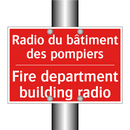 Radio du bâtiment des pompiers - Fire department building radio