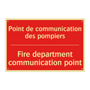 Point de communication des pompiers /.../ - Fire department communication /.../