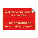 Point de communication des pompiers /.../ - Fire department communication /.../