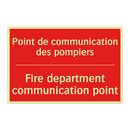 Point de communication des pompiers /.../ - Fire department communication /.../
