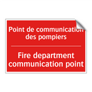 Point de communication des pompiers /.../ - Fire department communication /.../