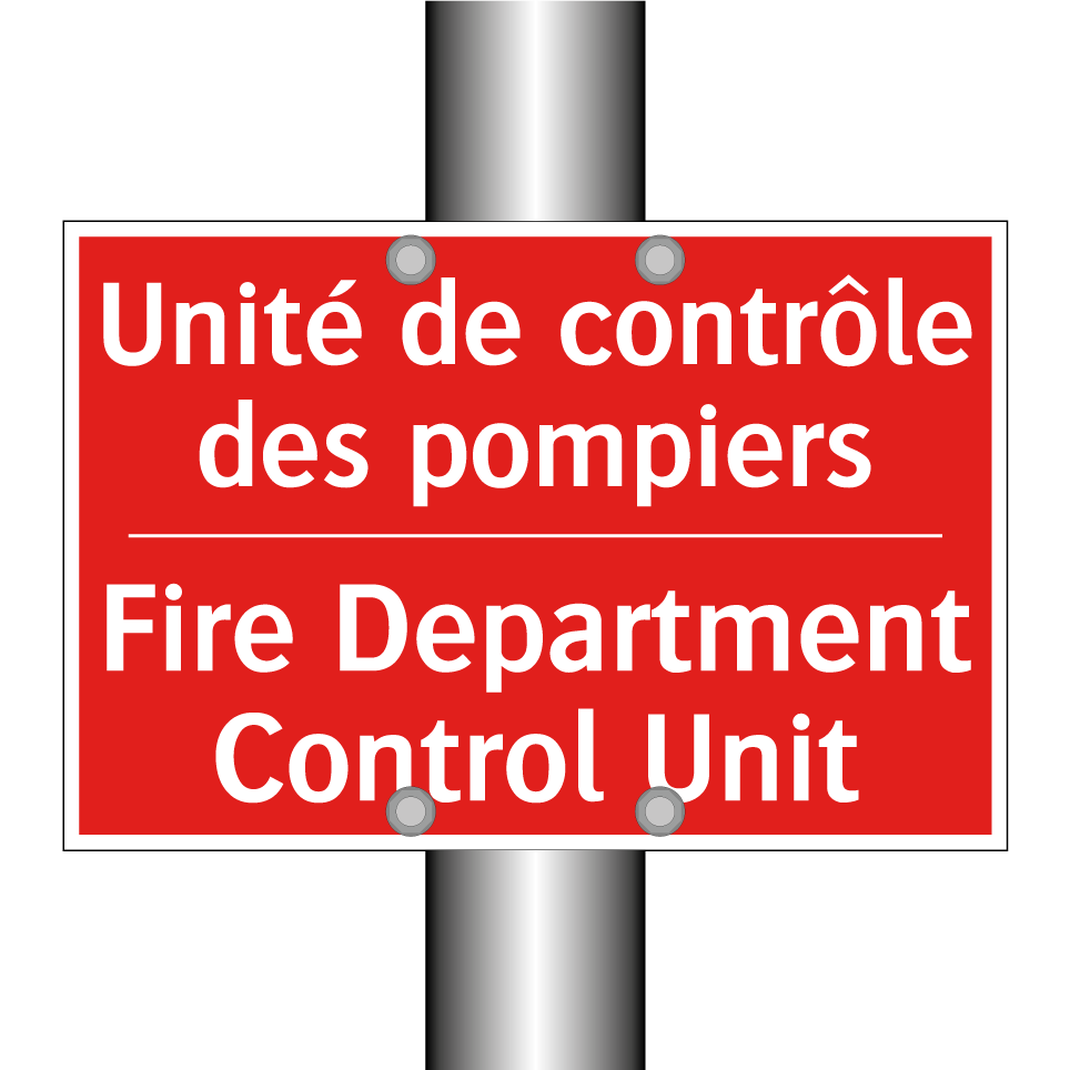 Unité de contrôle des pompiers - Fire Department Control Unit