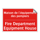 Maison de l'équipement des pompiers /.../ - Fire Department Equipment House /.../