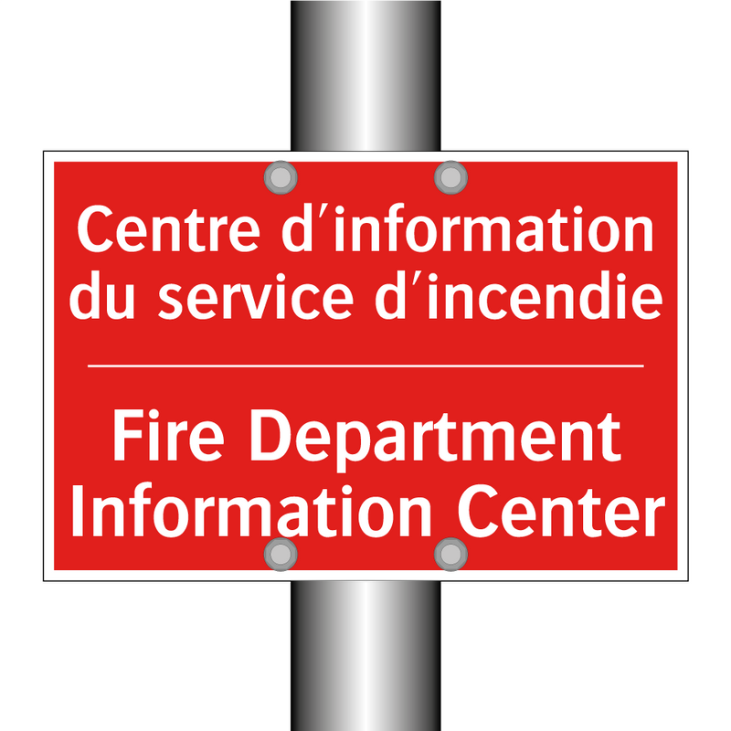 Centre d'information du service /.../ - Fire Department Information Center /.../