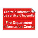 Centre d'information du service /.../ - Fire Department Information Center /.../