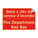 Boîte à clés du service d'incendie /.../ - Fire Department Key Box