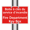 Boîte à clés du service d'incendie /.../ - Fire Department Key Box