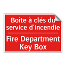 Boîte à clés du service d'incendie /.../ - Fire Department Key Box