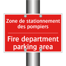 Zone de stationnement des pompiers /.../ - Fire department parking area