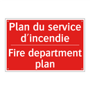 Plan du service d'incendie - Fire department plan