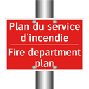 Plan du service d'incendie - Fire department plan