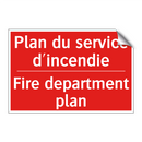 Plan du service d'incendie - Fire department plan
