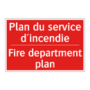 Plan du service d'incendie - Fire department plan