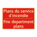 Plans du service d'incendie - Fire department plans