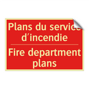 Plans du service d'incendie - Fire department plans