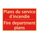 Plans du service d'incendie - Fire department plans