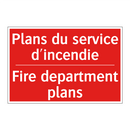 Plans du service d'incendie - Fire department plans