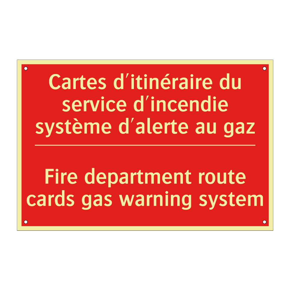 Cartes d'itinéraire du service /.../ - Fire department route cards gas /.../